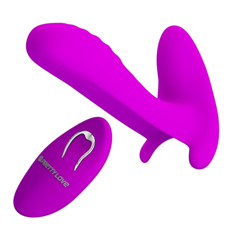 PRETTY LOVE - MASSAGER  VIBRATOR 12 VIBRATIONS REMOTE CONTROL PURPLE